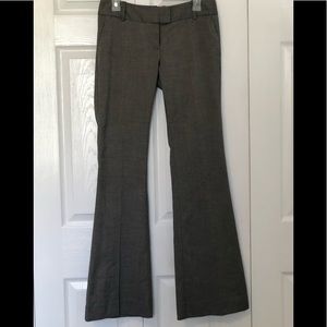 The Limited- Gray flare leg dress slacks